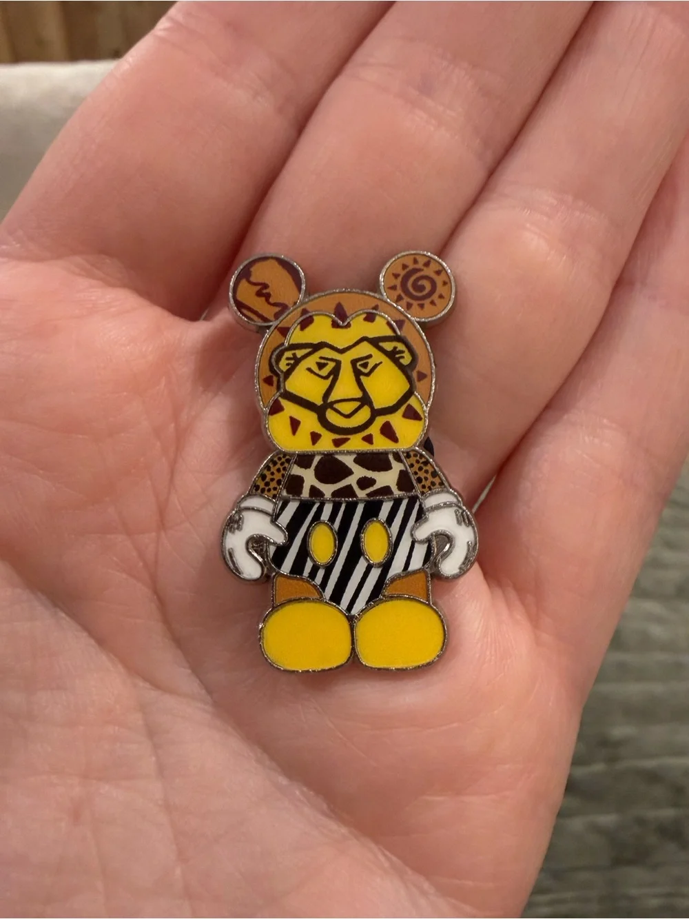 Disney Vinylmation Park #2 Festival of the Lion King Mickey Trading Pin